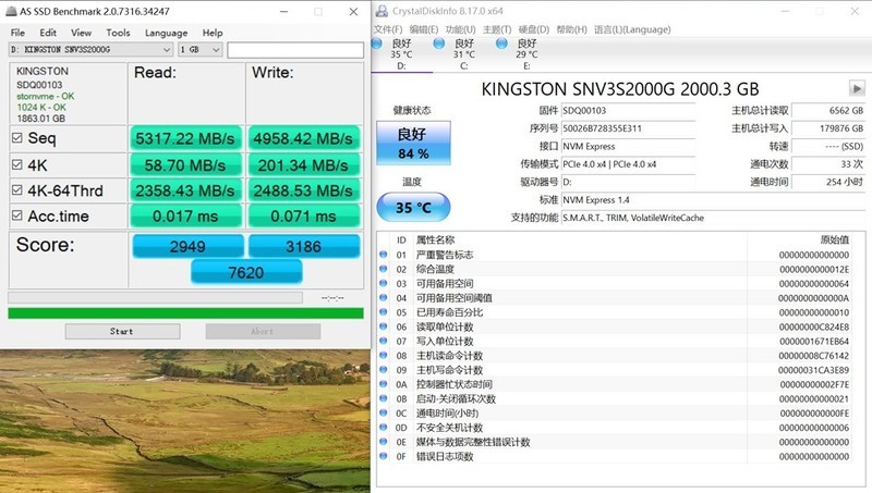 QLC线性寿命？NV3写入180T，健康度能否剩80%？