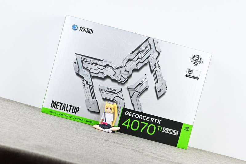 影驰RTX4070Ti SUPER金属大师OC开箱试玩：不将就的硬朗风格