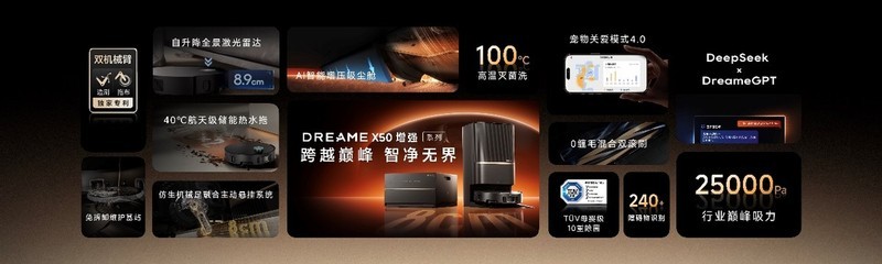 追觅科技发布全新扫地机器人矩阵：仿生机械手与智能换拖布技术