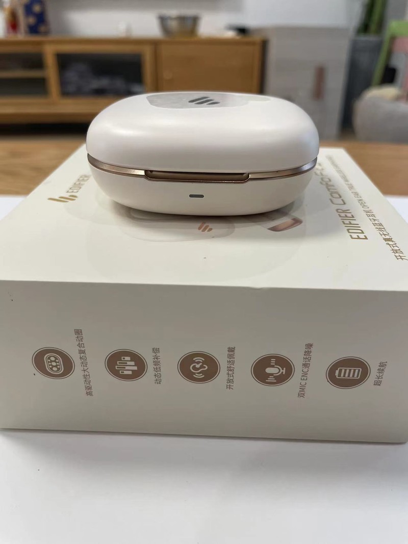 漫步者Comfo Fit II开放式蓝牙耳机：舒适佩戴、音质出色、游戏低延