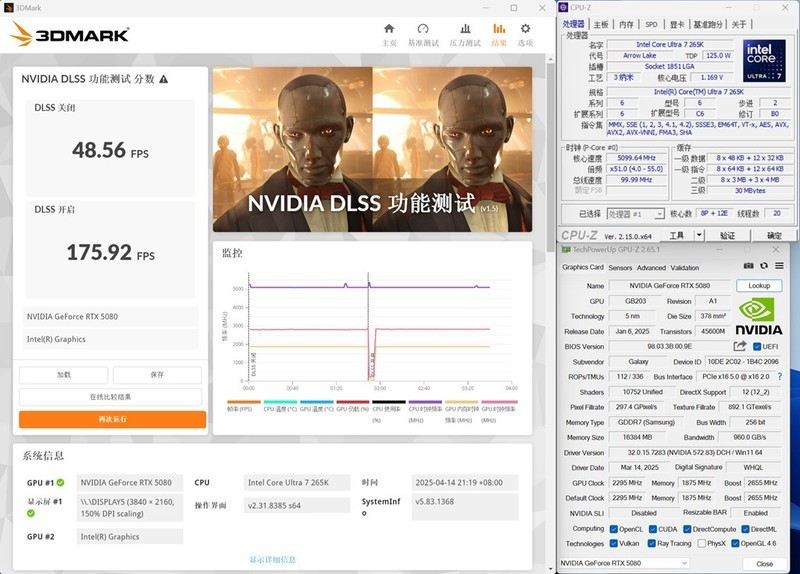 畅玩3A大作，高级游戏利器，影驰RTX5080金属大师评测！