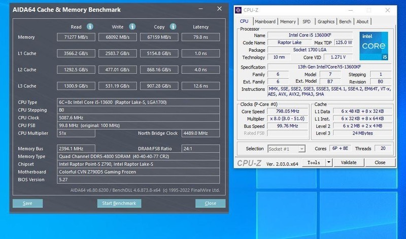 七彩虹CVN Z790D5 GAMING FROZEN巡洋舰主板开箱试玩：性价比出众