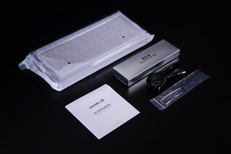 【拆解评测】贯彻软弹手感的达尔优A81弹力臂gasket结构机械键盘