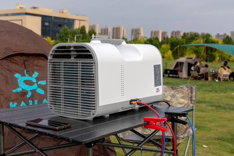 夏日露营新装备，享受凉爽就这么简单，优巧可移动空调使用评测