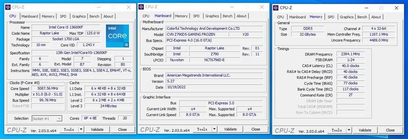 七彩虹CVN Z790D5 GAMING FROZEN巡洋舰主板开箱试玩：性价比出众