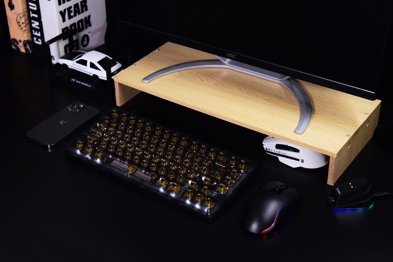 【拆解评测】贯彻软弹手感的达尔优A81弹力臂gasket结构机械键盘