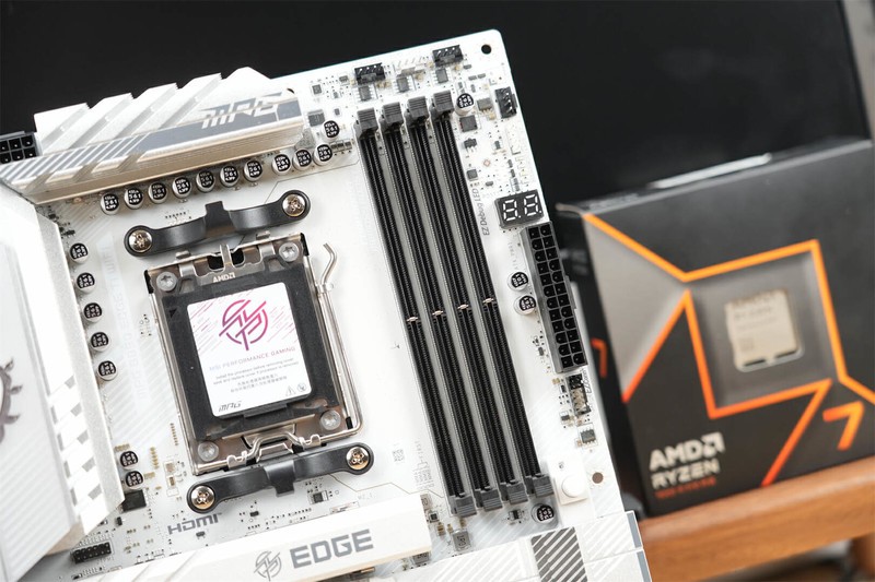 刀锋钛出击，微星MPG B850 EDGE TI WIFI让AMD 9000系走进千家万户！