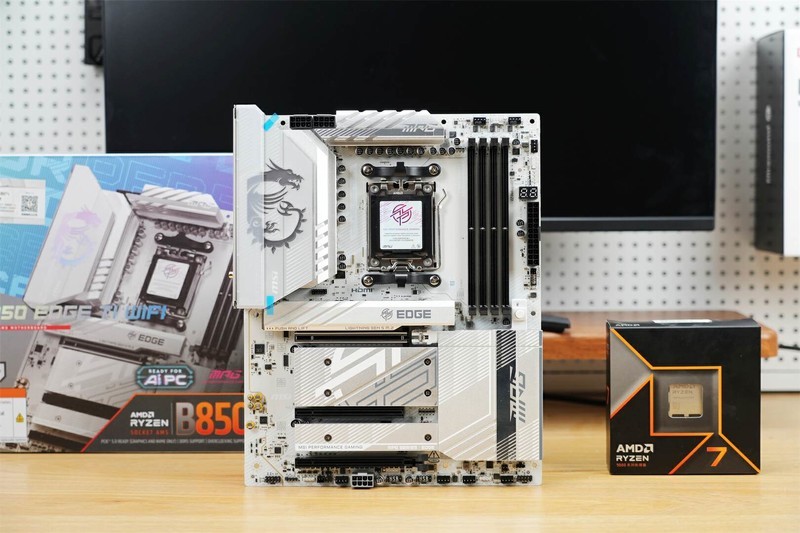 刀锋钛出击，微星MPG B850 EDGE TI WIFI让AMD 9000系走进千家万户！