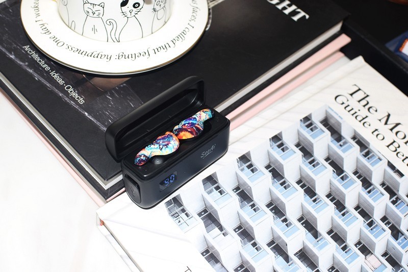 紫外线清洁充电仓 音质超好 深海之声SEEAI蓝牙耳机