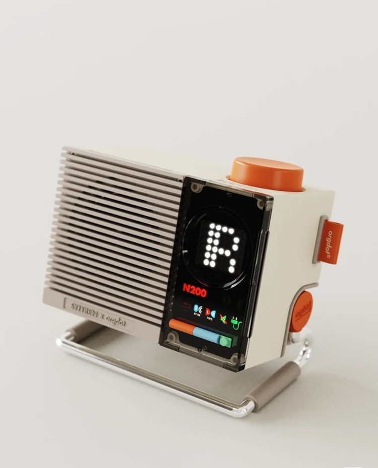 桔点设计商店的N100蓝牙音响，音乐随心而动