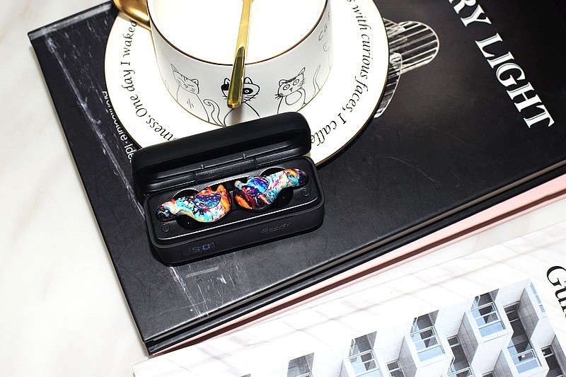 紫外线清洁充电仓 音质超好 深海之声SEEAI蓝牙耳机