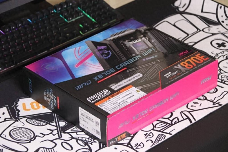 AMD 9950X豪华座驾，微星MPG X870E暗黑主板评测，惊喜大过期待