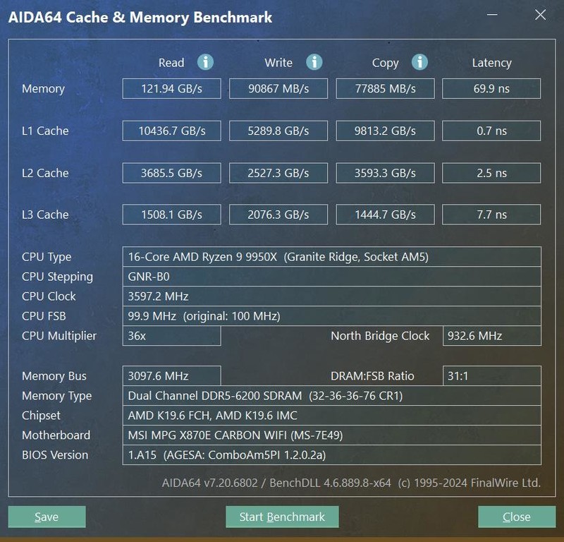 AMD 9950X豪华座驾，微星MPG X870E暗黑主板评测，惊喜大过期待