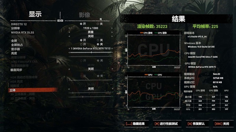 《黑神话:悟空》113FPS Ultra 7 265K 5款游戏性能评测