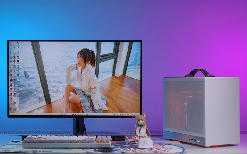 15.9L便携小钢炮主机：14600K +4070S显卡+D5内存，颜值性能兼备