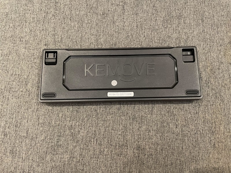 双模无线，RGB背光，PBT键帽，热插拔全安排！-KEMOVE DK61机械键盘