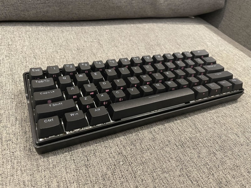 双模无线，RGB背光，PBT键帽，热插拔全安排！-KEMOVE DK61机械键盘