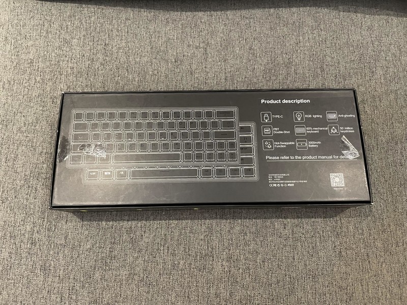 双模无线，RGB背光，PBT键帽，热插拔全安排！-KEMOVE DK61机械键盘