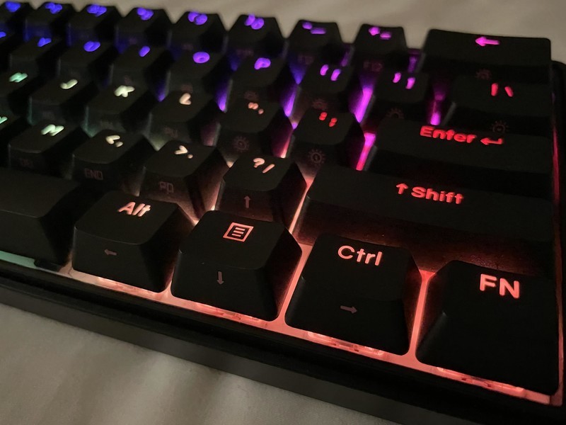 双模无线，RGB背光，PBT键帽，热插拔全安排！-KEMOVE DK61机械键盘