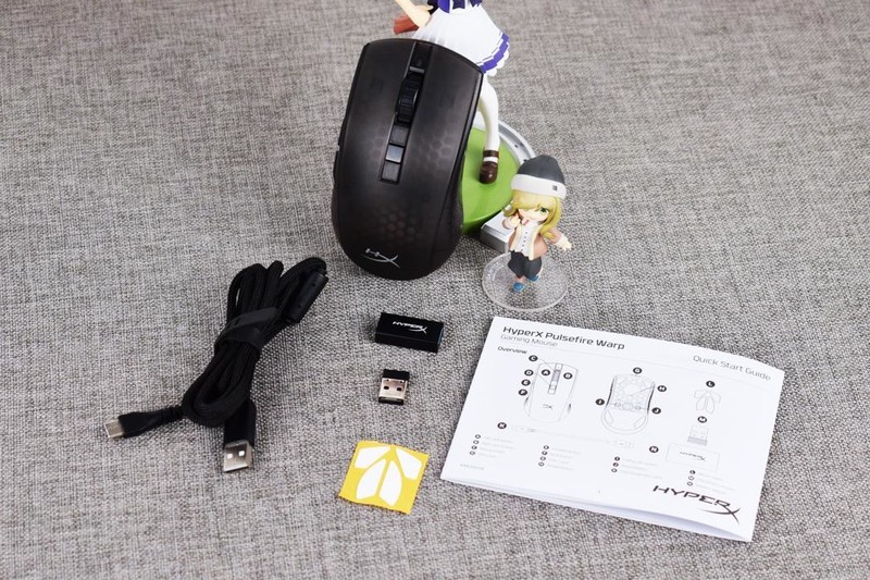 极度未知HyperX炽火无线游戏鼠标试玩：长续航游戏之选