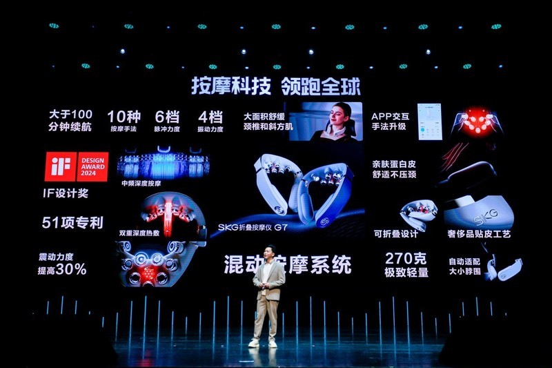 SKG发布行业首个混动按摩系统，有什么新品值得分享？