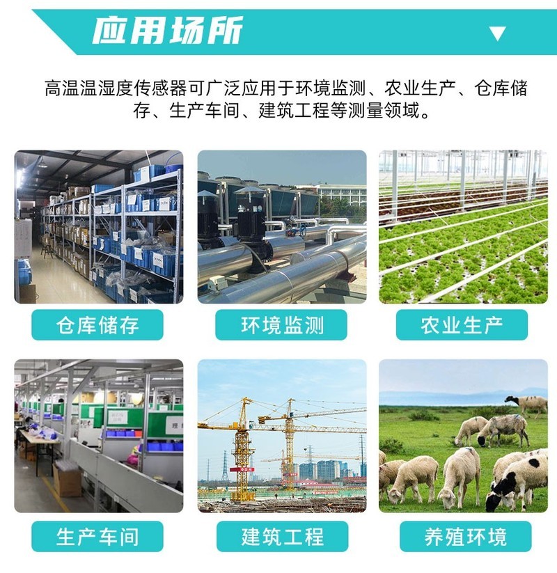 高温型温湿度传感器485通讯不锈钢管道变送器