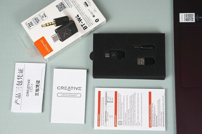 功能丰富的智能蓝牙音频发射器，创新BT-W4上手评测