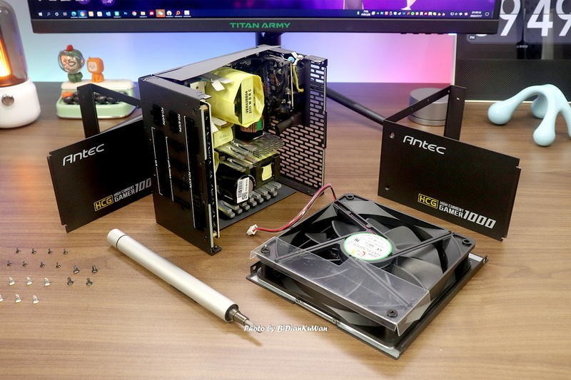 电脑电源如何选？拆解安钛克HCG1000金牌全模，表里如一您自己看