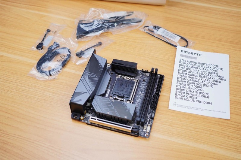 ITX平台的又一优秀选择！技嘉B760I 迷你雕主板如你所愿！