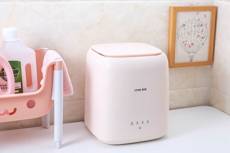 8年研发，95°高温煮洗，99.99%除菌率，希亦全自动内衣洗衣机测评