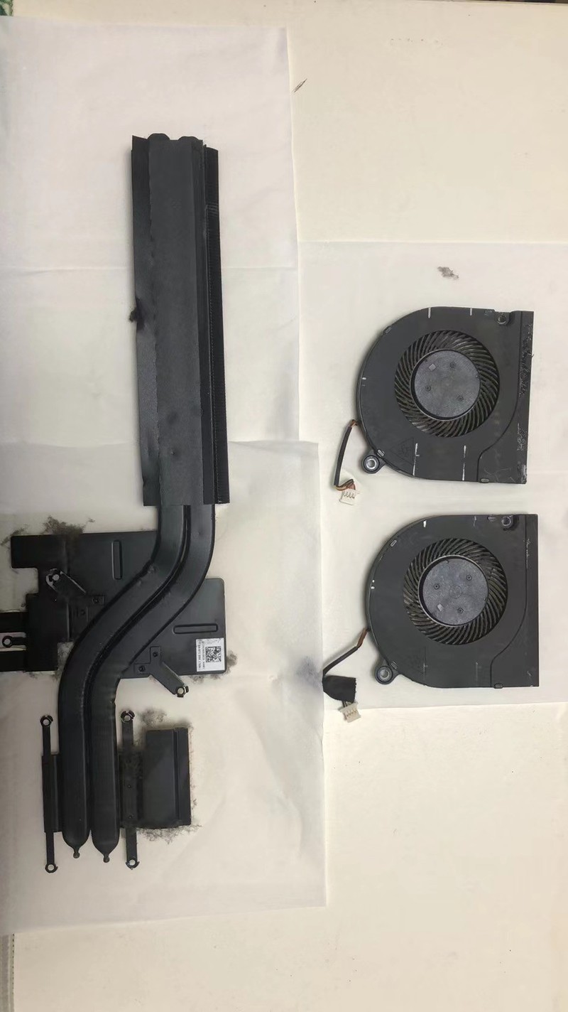 暗影骑士Nitro5 AN515-52笔记本清灰、上硅脂、升级SSD