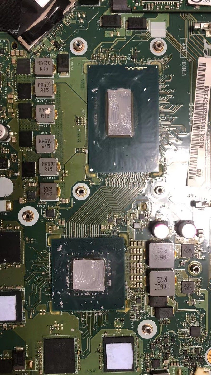 暗影骑士Nitro5 AN515-52笔记本清灰、上硅脂、升级SSD