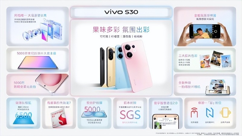 刷新轻薄旗舰的新标准，满分表现vivo S30系列正式预售中