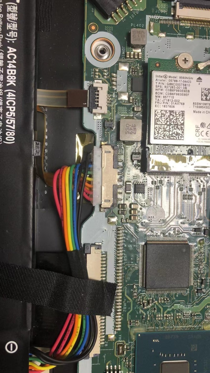 暗影骑士Nitro5 AN515-52笔记本清灰、上硅脂、升级SSD