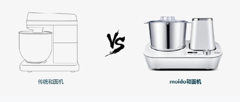 “围裙妈妈”的好帮手，有了moido陌冬和面机，在家一样做美食