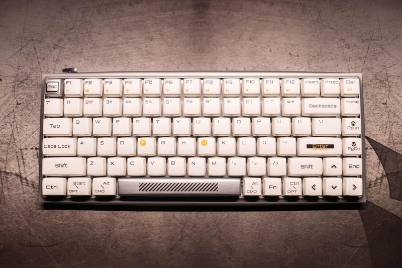 圆润顺滑，一眼相中，杜伽Hi Keys无线机械键盘