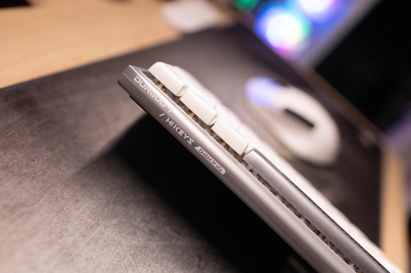 圆润顺滑，一眼相中，杜伽Hi Keys无线机械键盘