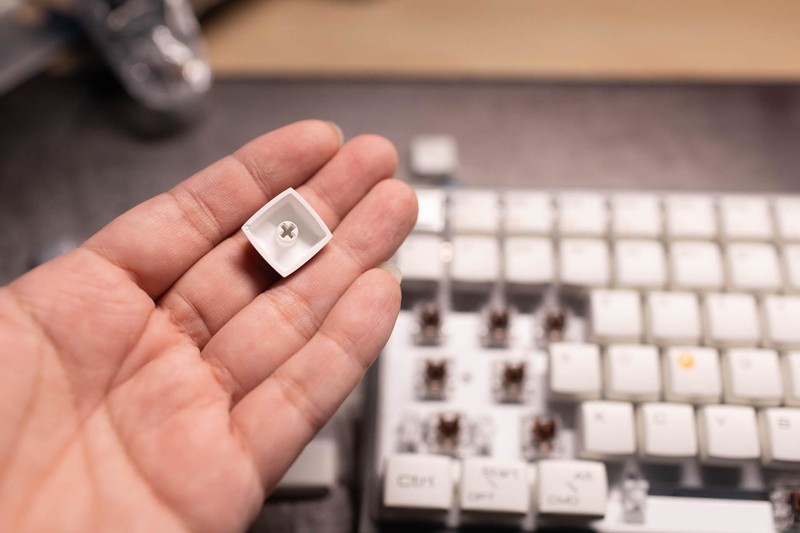 圆润顺滑，一眼相中，杜伽Hi Keys无线机械键盘