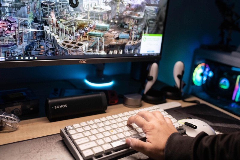 圆润顺滑，一眼相中，杜伽Hi Keys无线机械键盘