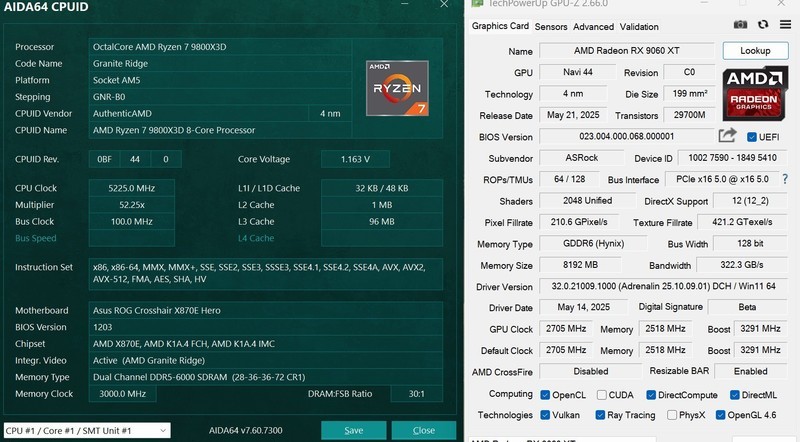 定位60的甜品混战！RX 9060XT 8G/16G首发测评