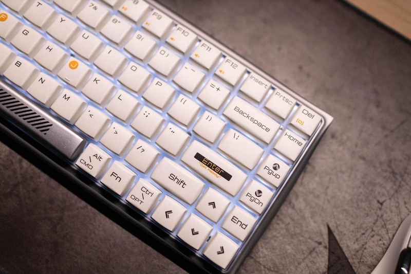 圆润顺滑，一眼相中，杜伽Hi Keys无线机械键盘