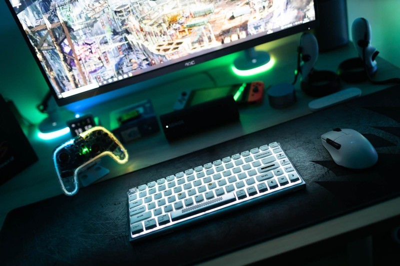 圆润顺滑，一眼相中，杜伽Hi Keys无线机械键盘