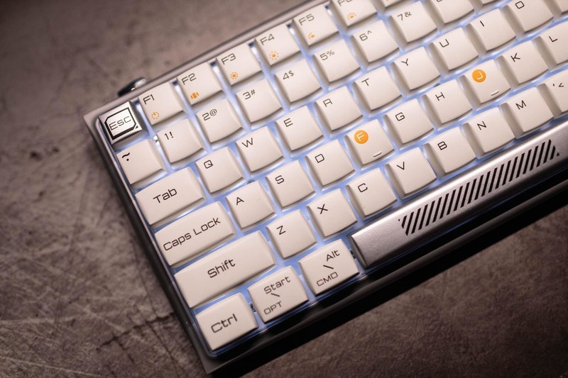 圆润顺滑，一眼相中，杜伽Hi Keys无线机械键盘