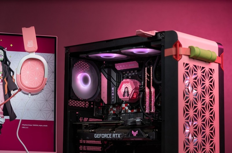 猛男必备！华硕TUF GAMING×鬼灭之刃机电散装备震撼登场