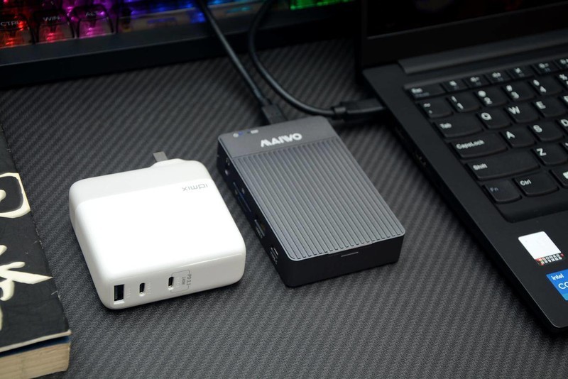 百瓦快充、M.2扩容、十合一拓展，麦沃KH1005扩展坞开箱体验