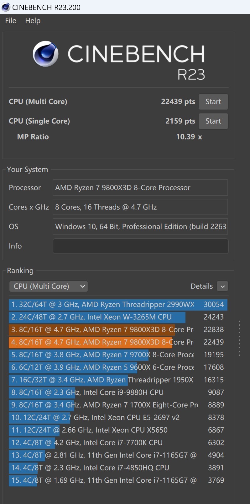 9800X3D 封神了！最强游戏 CPU 名不虚传！