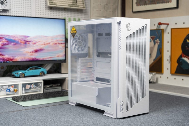 微星MPG VELOX 300R AIRFLOW PZ机箱评测：性能与美学的完美融合