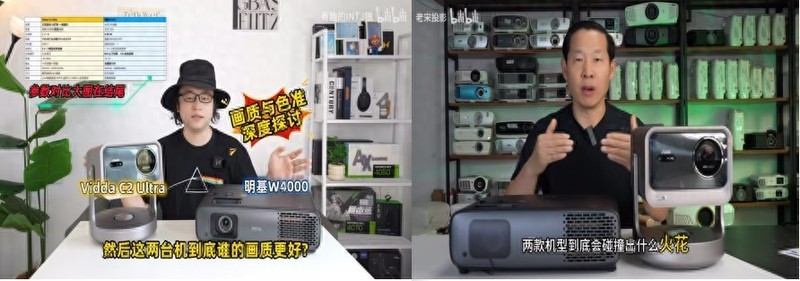 玩家对比Vidda C2 Ultra和2万元专业投影 结果令人大呼意外！
