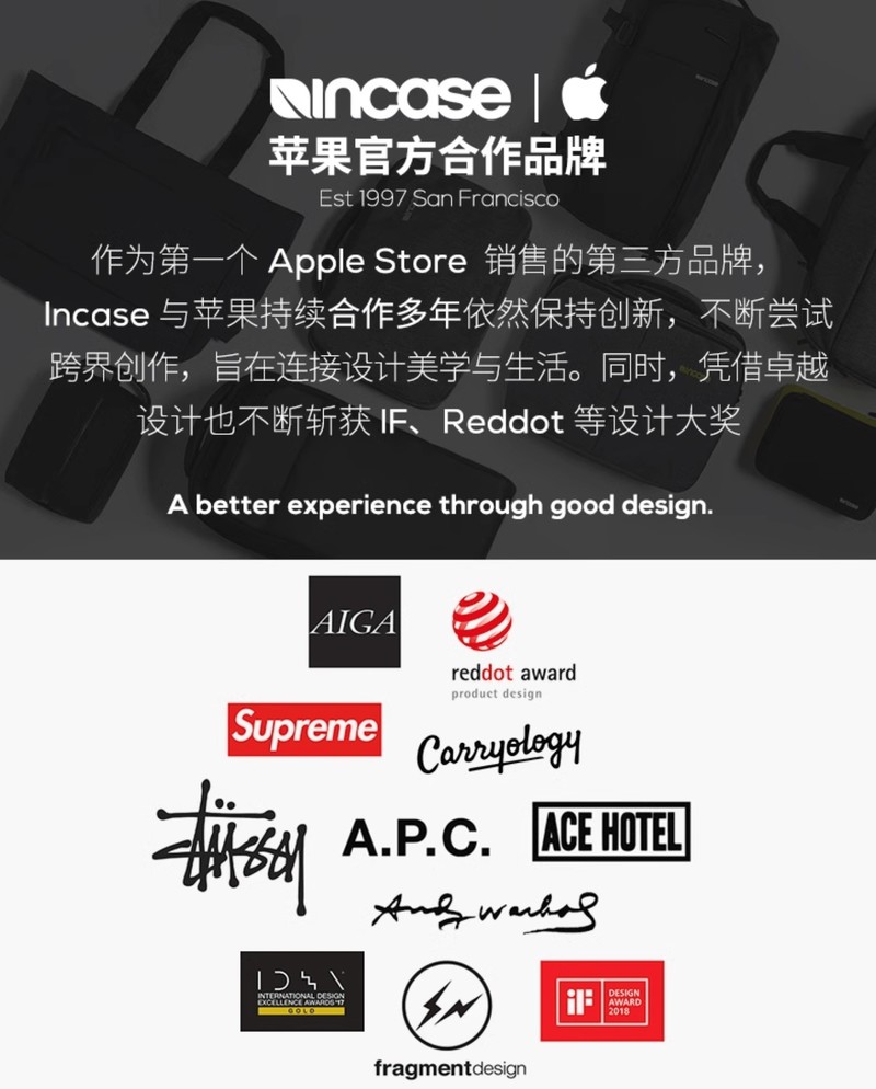 城市通勤该如何选背包？INCASE City系列让你背出时尚新选择