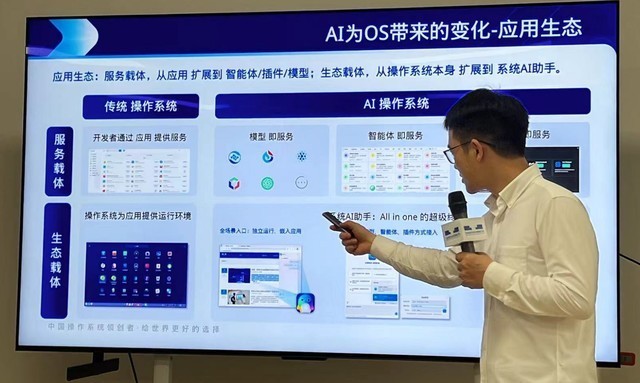 纯国产自研系统统信UOS AI化在行动！携手同步迈入AI操作系统时代